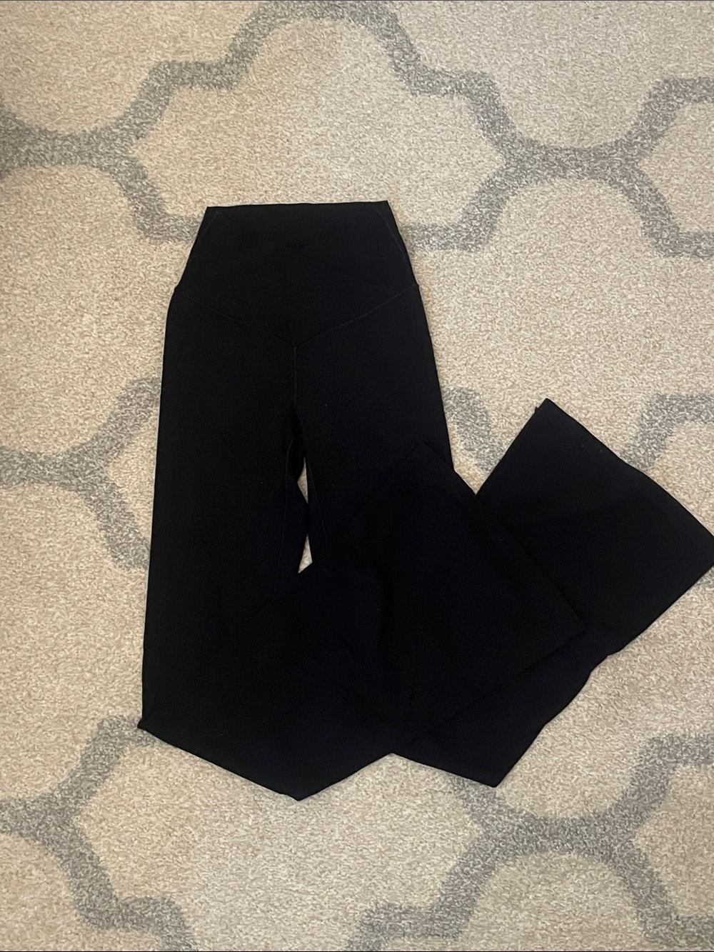 aerie Black Flare Leggings